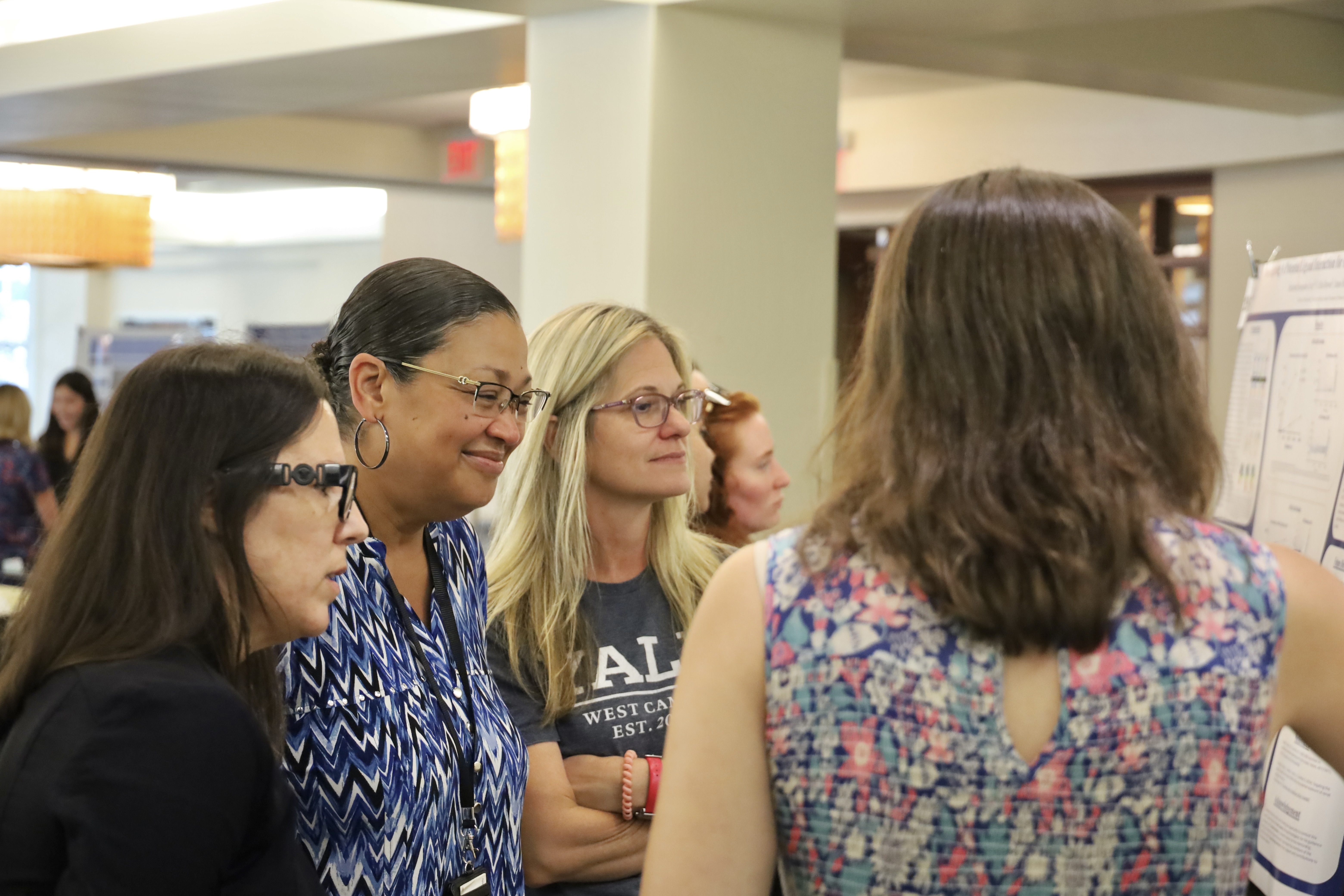 Participants at the Undergraduate Research Fair 