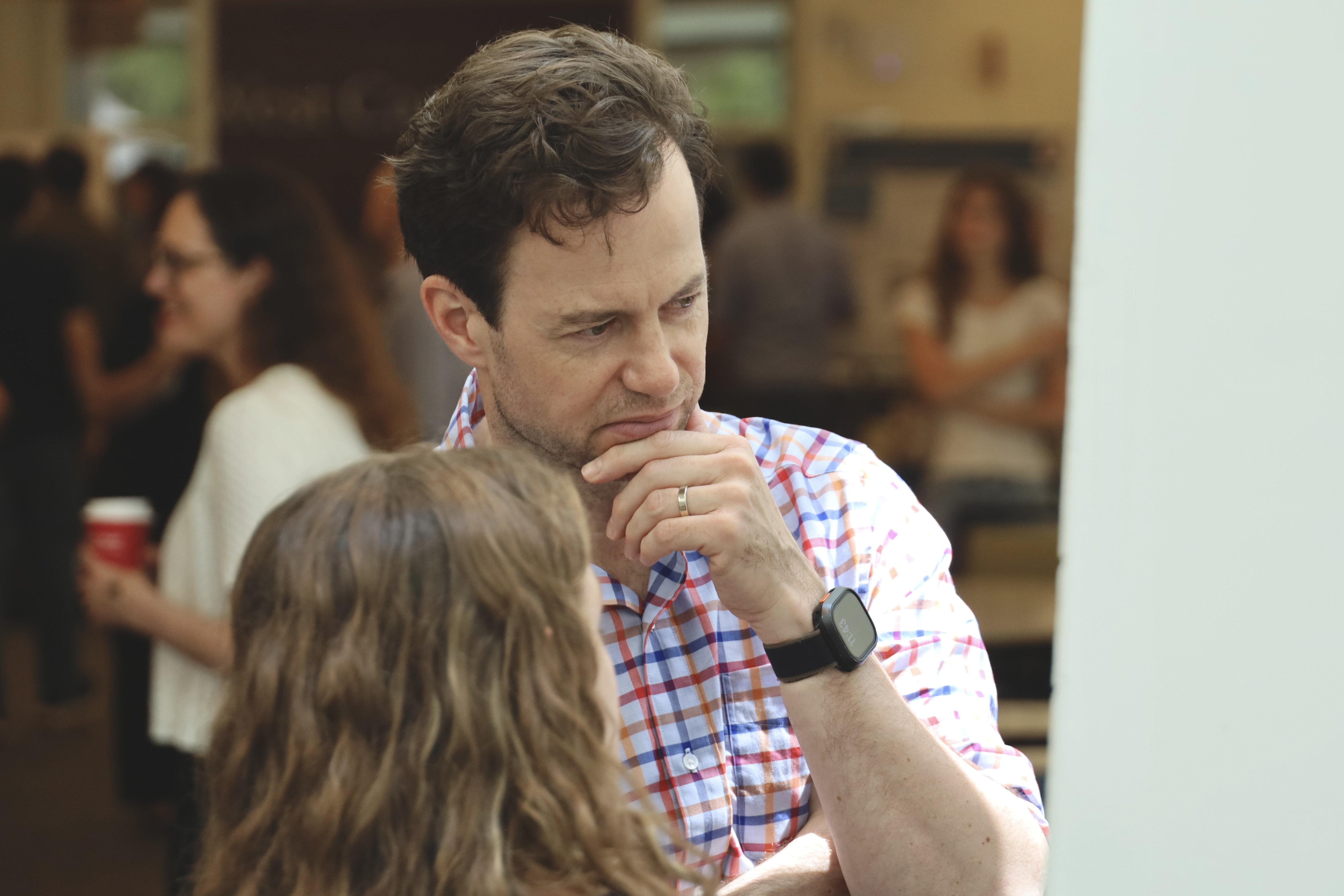 Participants at the Undergraduate Research Fair 