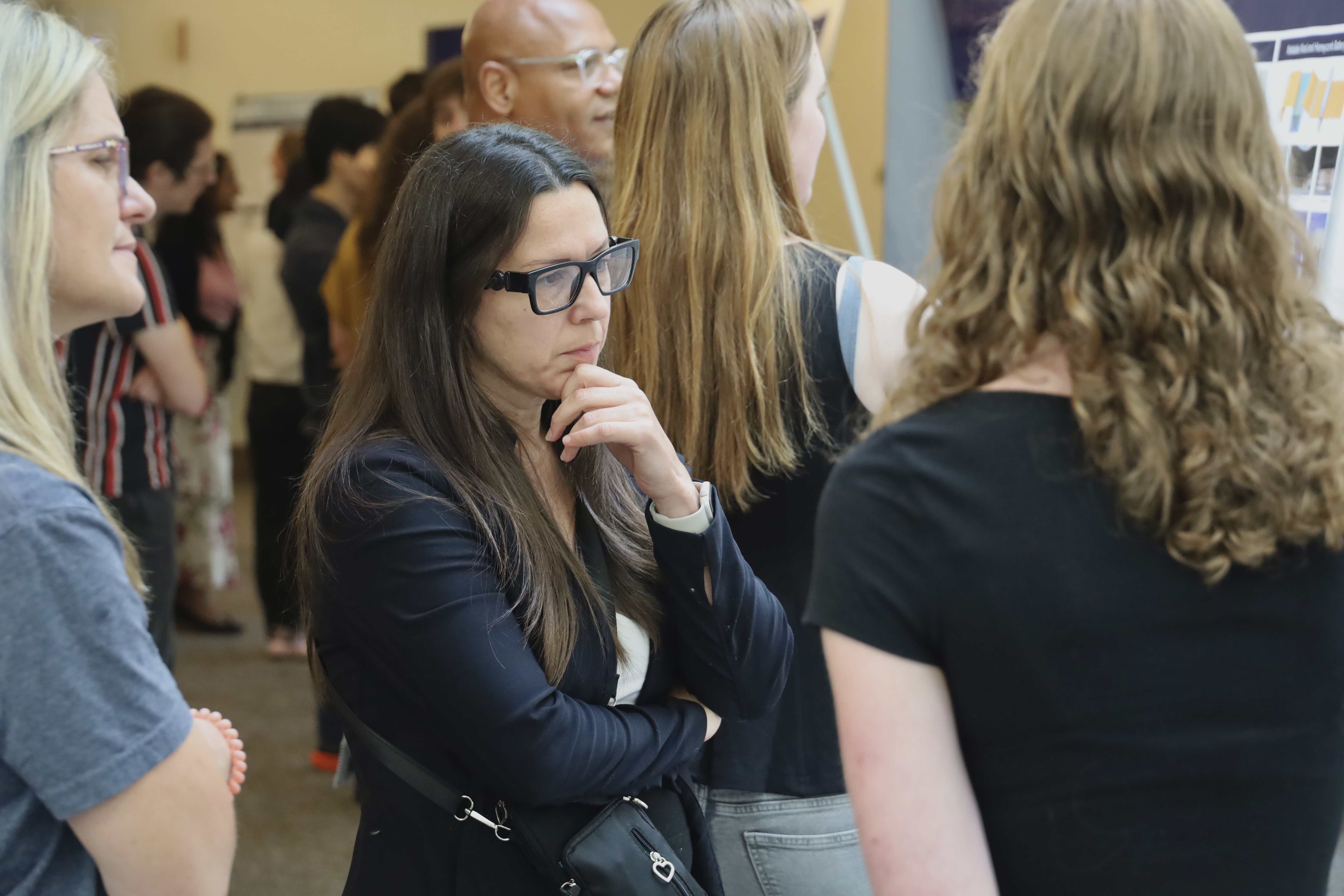 Participants at the Undergraduate Research Fair 