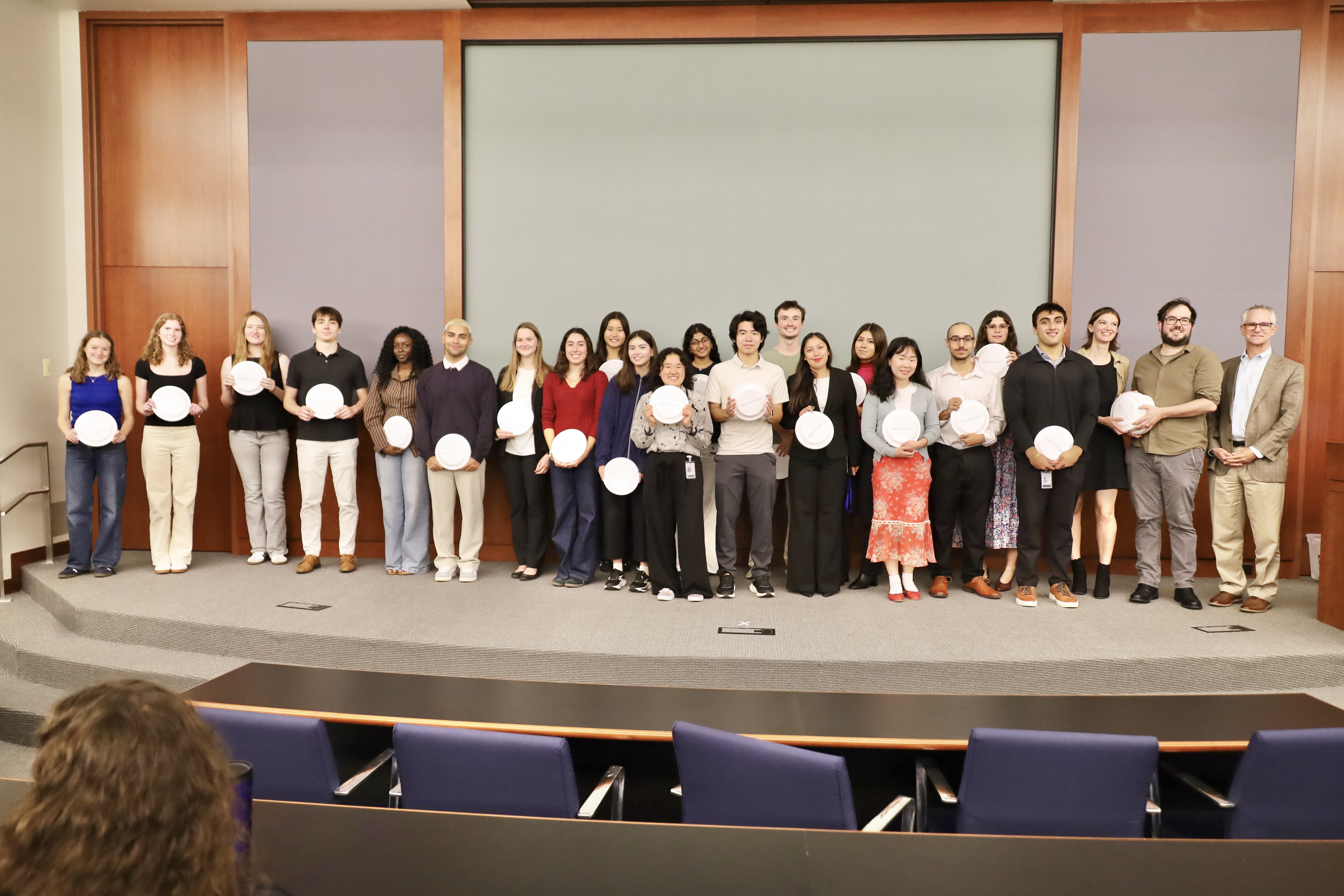 Participants at the Undergraduate Research Fair 