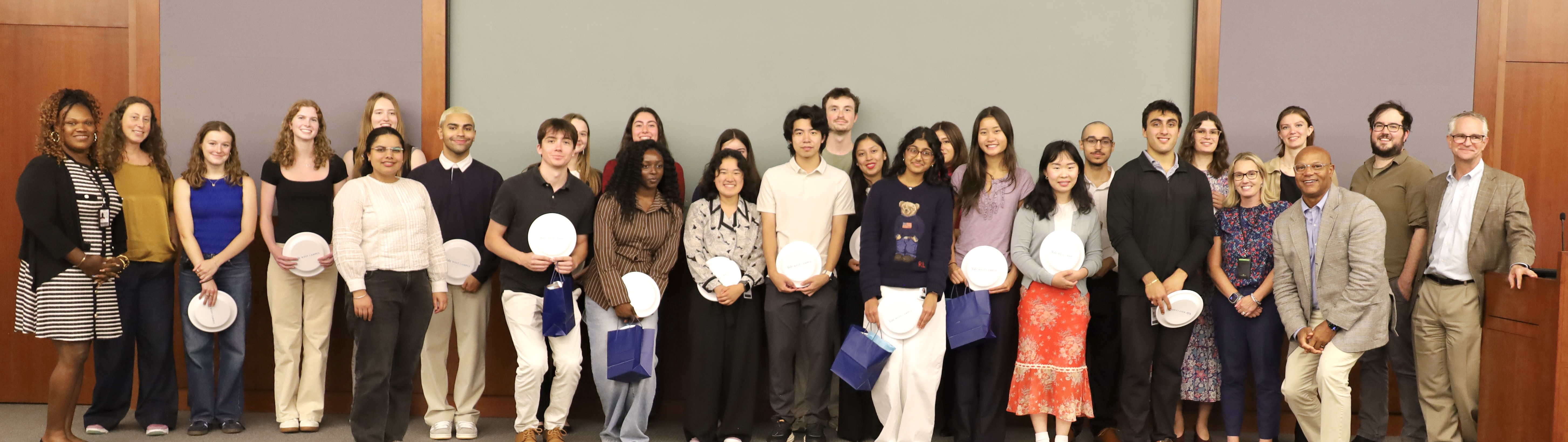 Participants at the Undergraduate Research Fair 