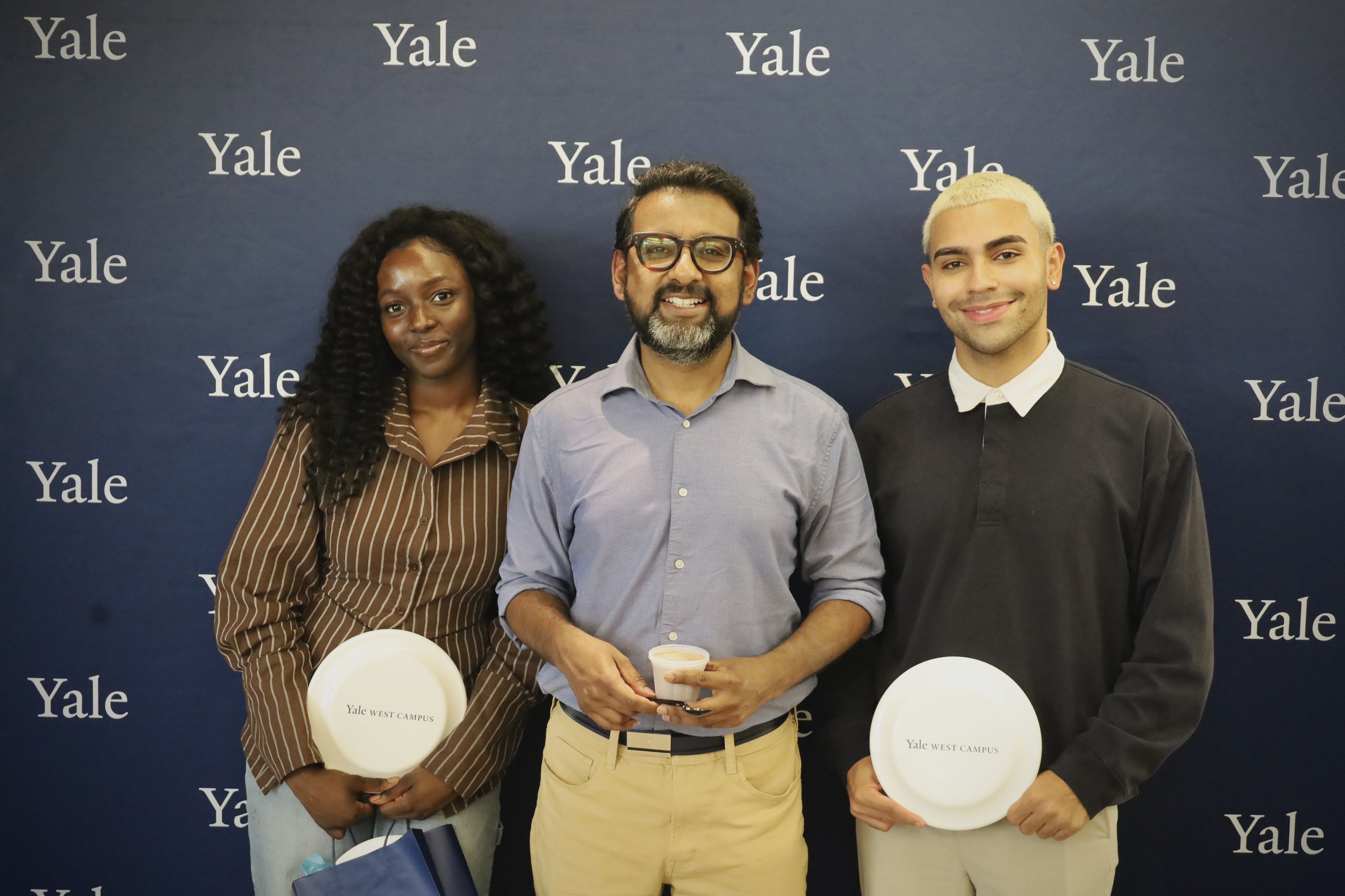 Faculty and students gathered for prize giving