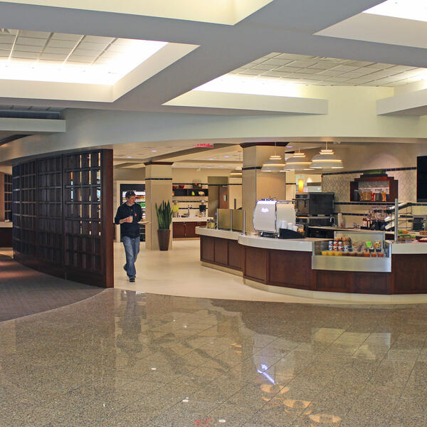Yale West Campus Dining Cafeteria