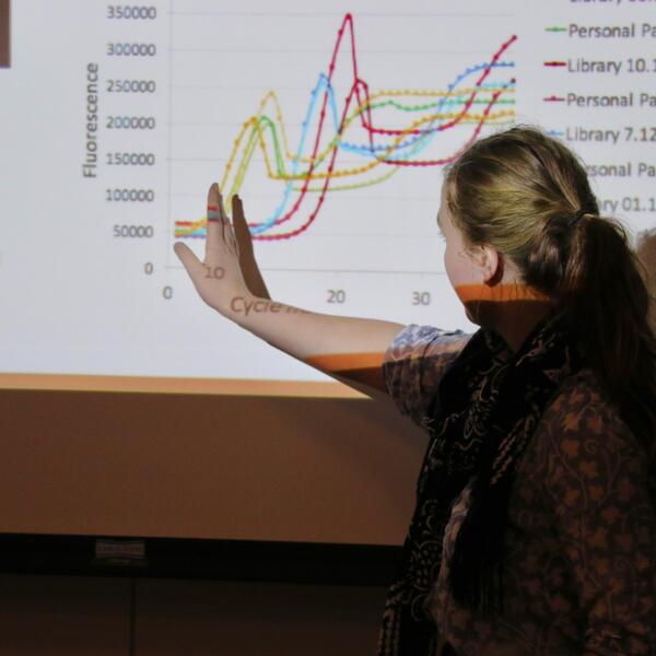 Research lecture presentation graph