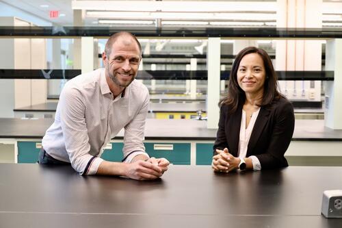  Gary Olsem, VP of Operations, and Mary Ann Melnick, Operations Director, BioLabs