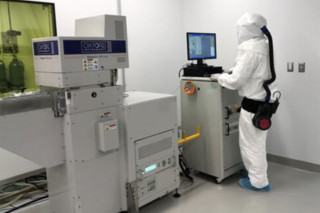 Scientists in the cleanroom