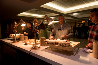 Our Cafe and reception area accommodate up to 200 guests
