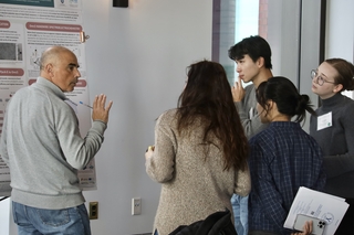 Poster session participants 