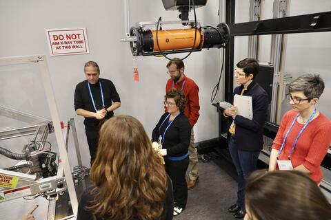 XRF technical demonstrations at IPCH 