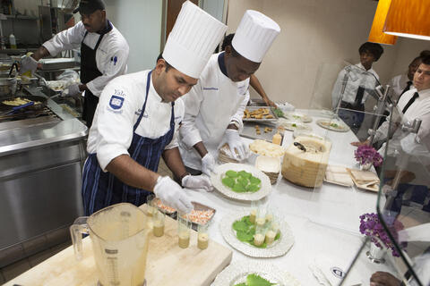 Yale Hospitality provide full service catering for events at West Campus