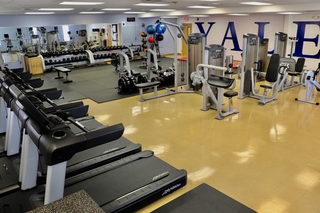 The West Campus Fitness Center is available to campus occupants. 