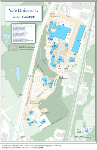 map of west campus